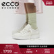休闲板鞋 真皮厚底小白鞋 休闲鞋 ECCO爱步女鞋 平底鞋 柔酷219203