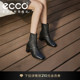 靴中筒靴 粗跟黑色玛丽珍时装 型塑290973 秋冬新款 ECCO爱步靴子女