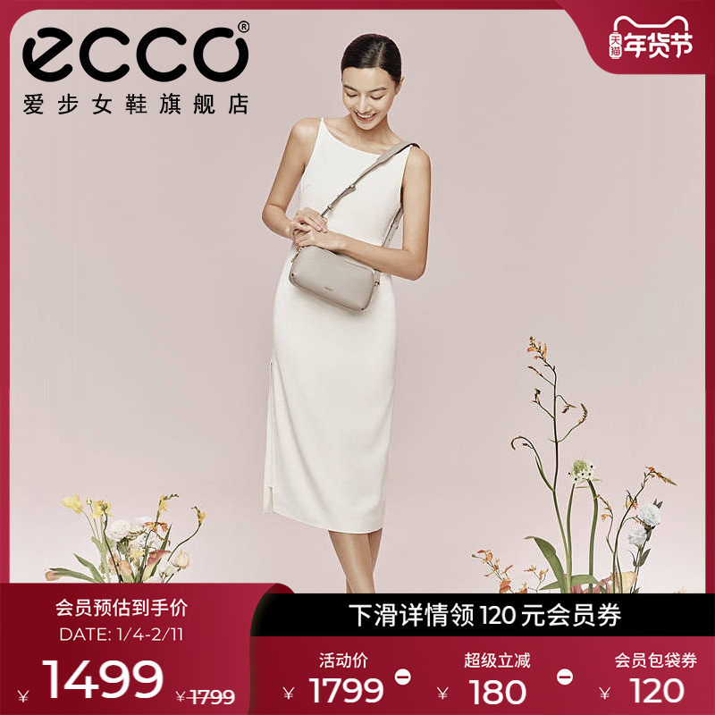ECCO爱步包包女 2025新款单肩斜挎旅行收纳手提包 相机包9108214