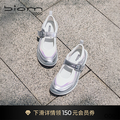 ECCO爱步女鞋 2026夏新款厚底凉鞋运动玛丽珍鞋 BIOM 720 850423