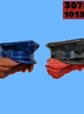 LE正品GO积木配件2017老货20725帽子人仔配件101307素头饰282832