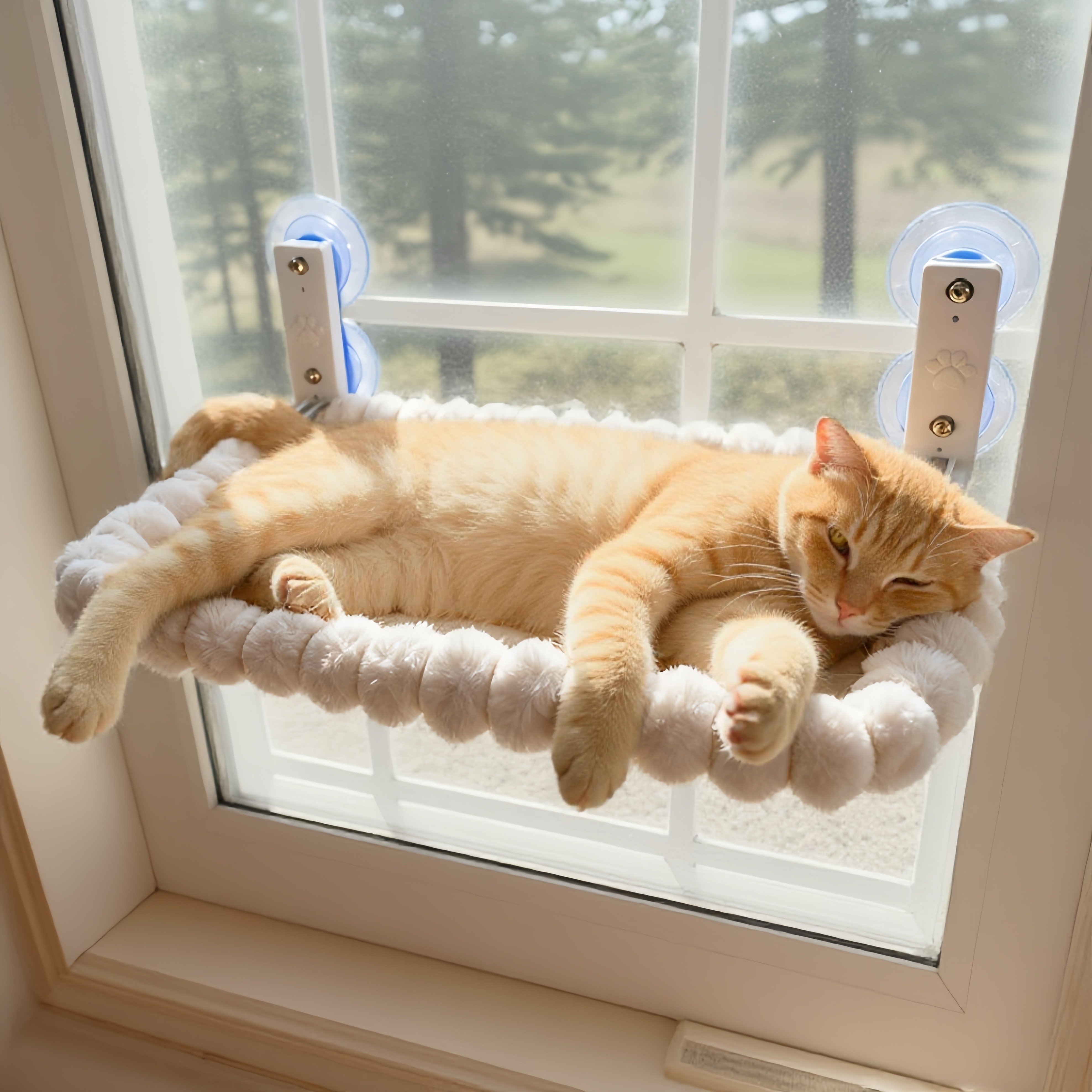 秋冬保暖可折叠阳台猫吊床强力吸盘猫咪挂式窗户吊床肥猫猫窝批发,宠物/宠物食品及用品,猫笼子/猫别墅,淘宝优惠券,粉丝福利购,淘宝优惠卷