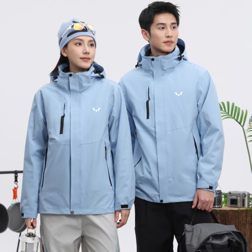 五菱宝骏汽车工作服冲锋衣