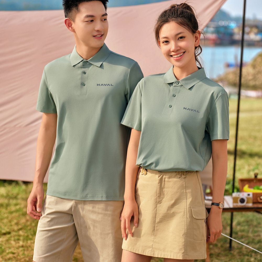 长城哈弗汽车新能源4S店员工装汽车工作服POLO衫t男女销售上班T恤