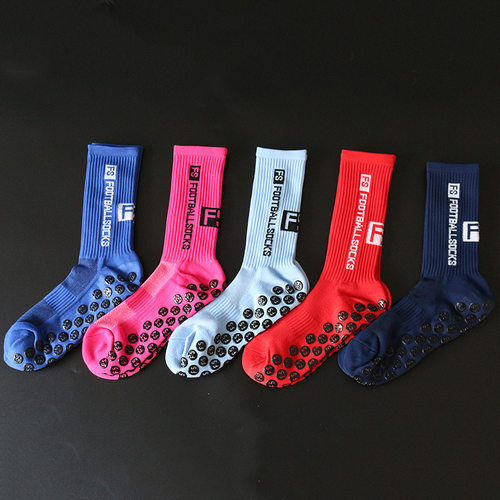 FOOTBALL SOCKS 版权FS圆形硅胶吸盘防滑足球袜专业比赛训练袜