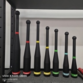 棒铃clubbell伊朗棒钢制棒球格斗力量综合体能训练全钢制棒球棒铃