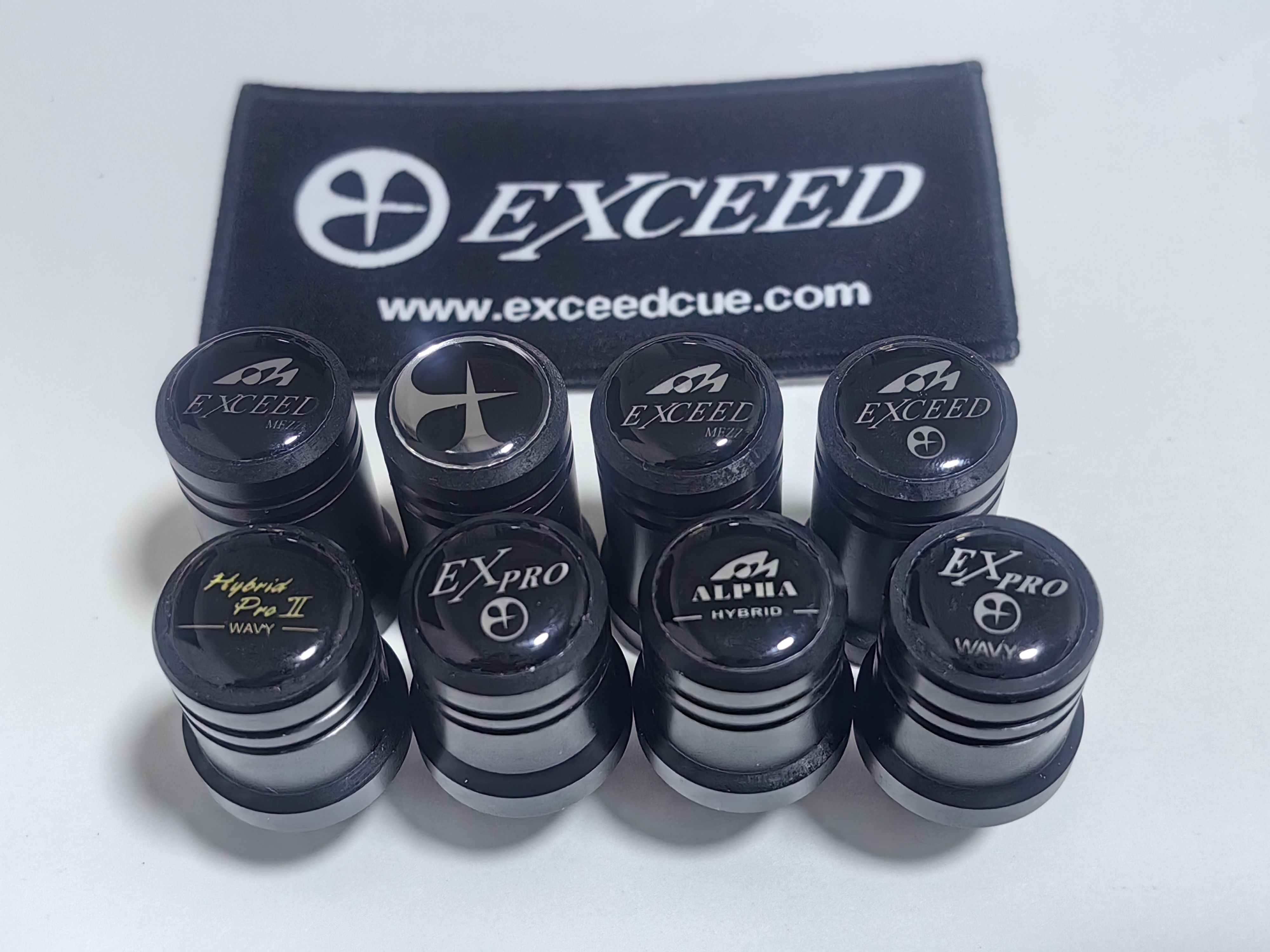 美兹台球杆专用exc中轮保护套高端保护帽一代二代可选耐用美观