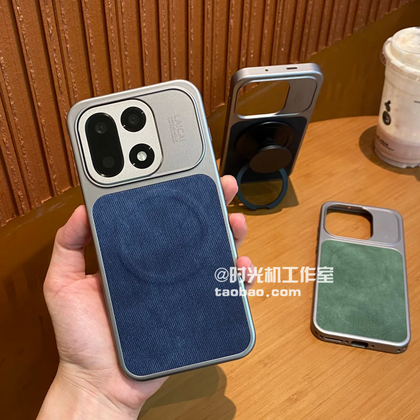 适用OPPOFindx9磁吸牛仔纹秒变壳