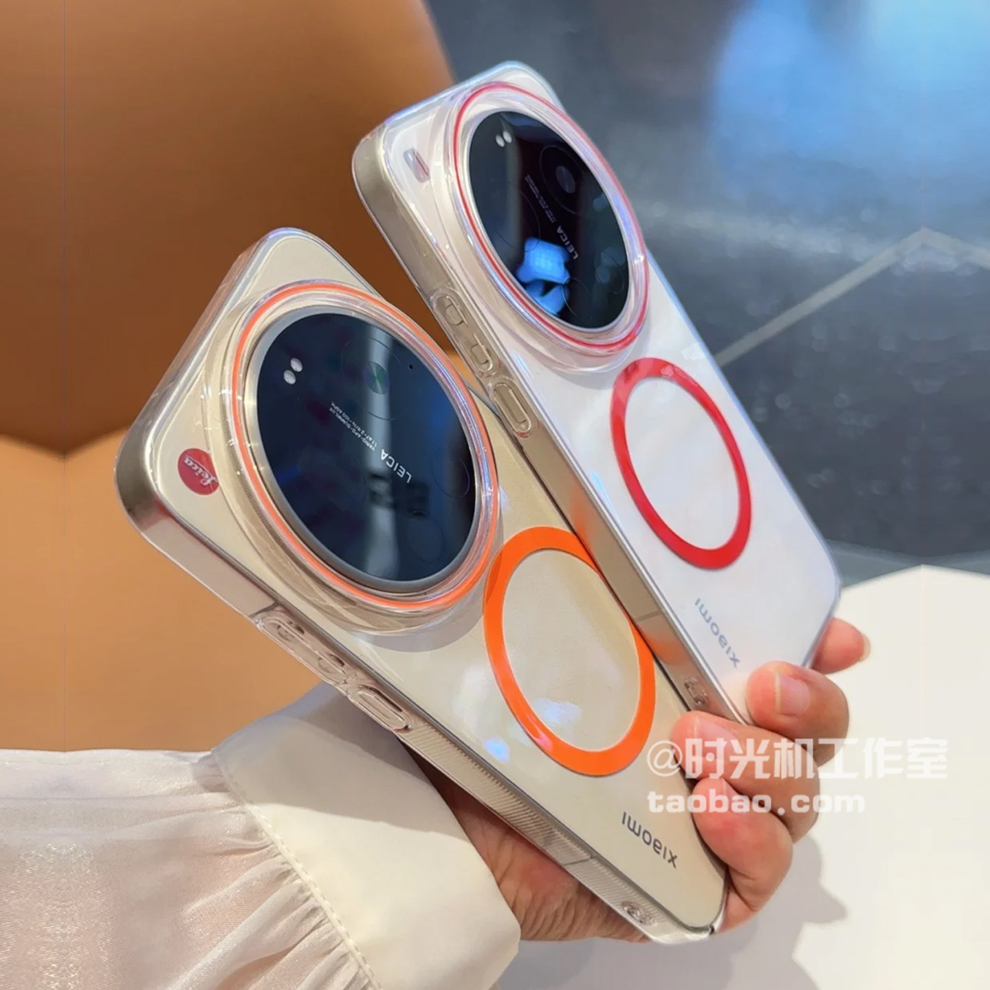 冰晶高透显原机色磁吸壳适用小米17Ultra手机壳xiaomi17Proamx保护套15/14透明PC硬壳红米K80小众INS男女新款