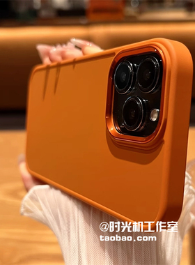 Mate60/70pro+金属镜头框ins橙色Pura70适用华为p60/p50e手机壳p40pro高级感Mate40e液态亲肤30磨砂保护套+男