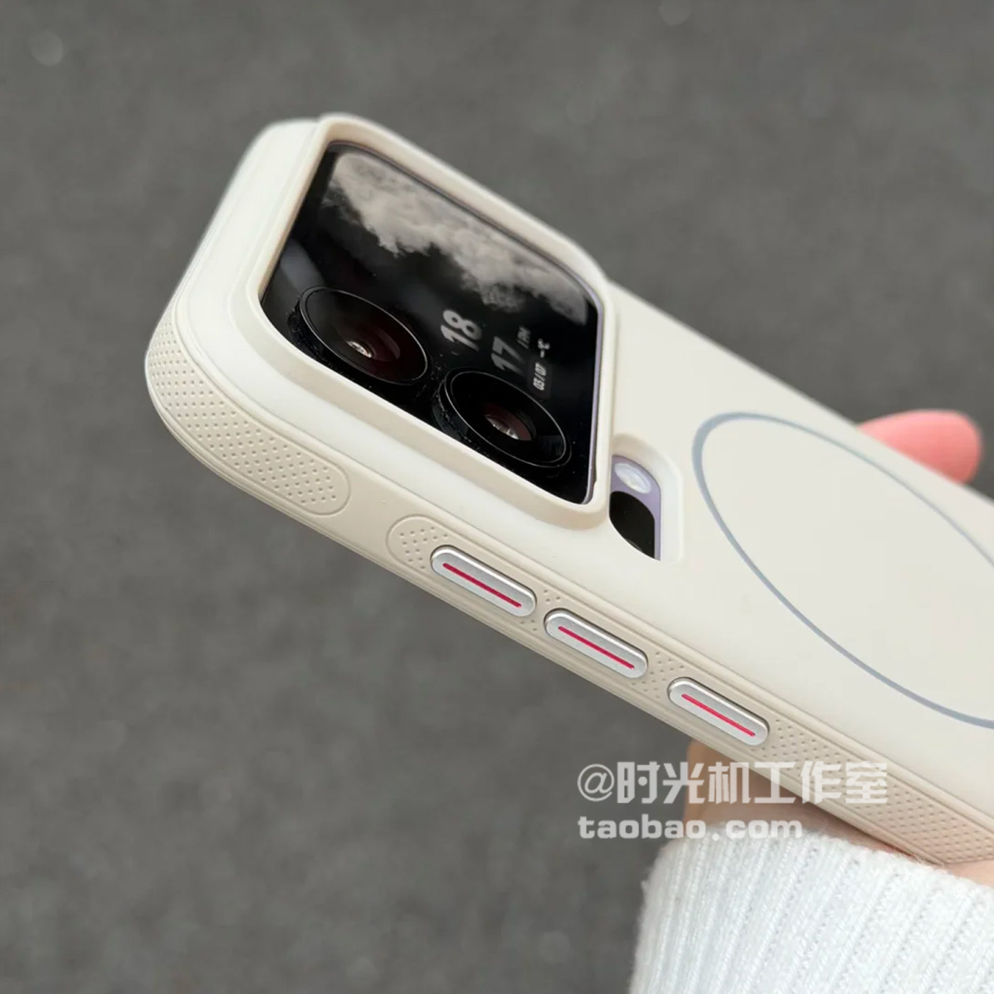 侧边防滑边气囊磁吸壳适用小米17Pro手机壳Mate80Promax保护套纯色肤感高级感商务男士+加厚防摔女硬壳新款mi