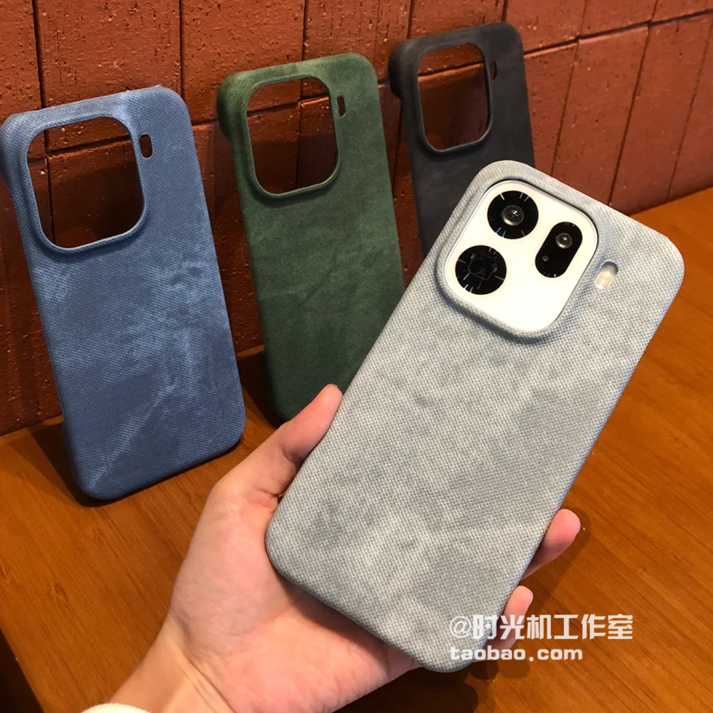 复古牛仔布纹磁吸壳适用OPPOFindx9手机壳Reno15Pro半包边绒布布艺X8Ultra磨砂防指纹x8s+男女一加151+15硬壳