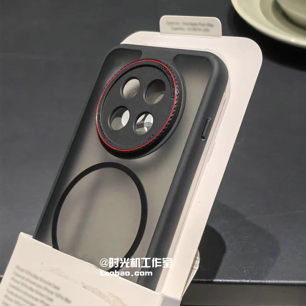 高档莱卡镜头透明磁吸壳适用vivoX200S手机壳X200Promini半透明磨砂黑X200Ultra防指纹全包边防摔PC硬壳男女+