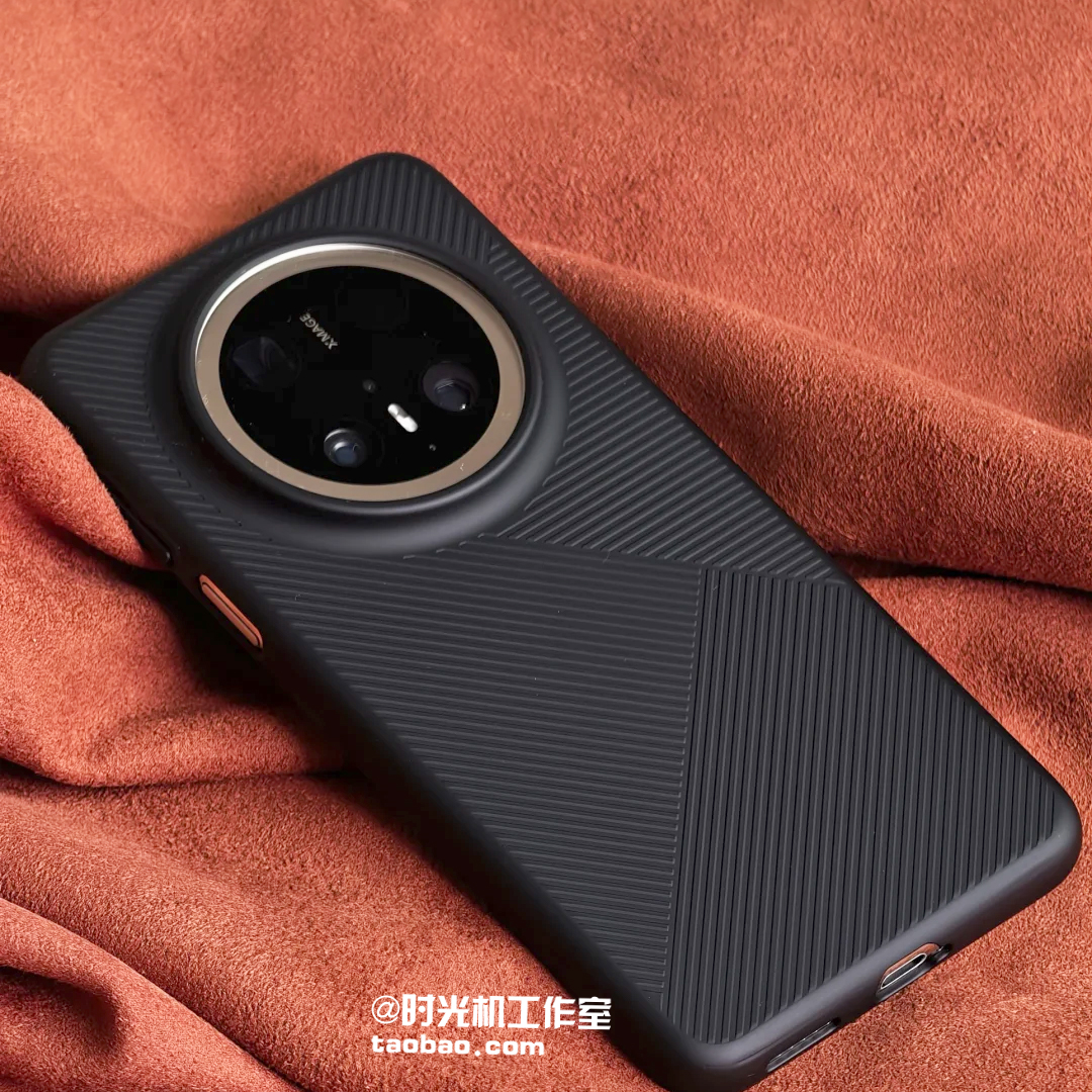 黑武士几何纹适用华为mate70pro+手机壳磨砂抗指纹凹凸感pura80/70pro+新款MATEX6/X5折叠保护套超薄全包硬壳