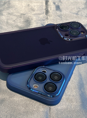 15sP/14pro透明暗紫K70/80至尊版K90镜头膜一体适用小米13手机壳红米Turbo4pro全包civi软男note14韩风50女60