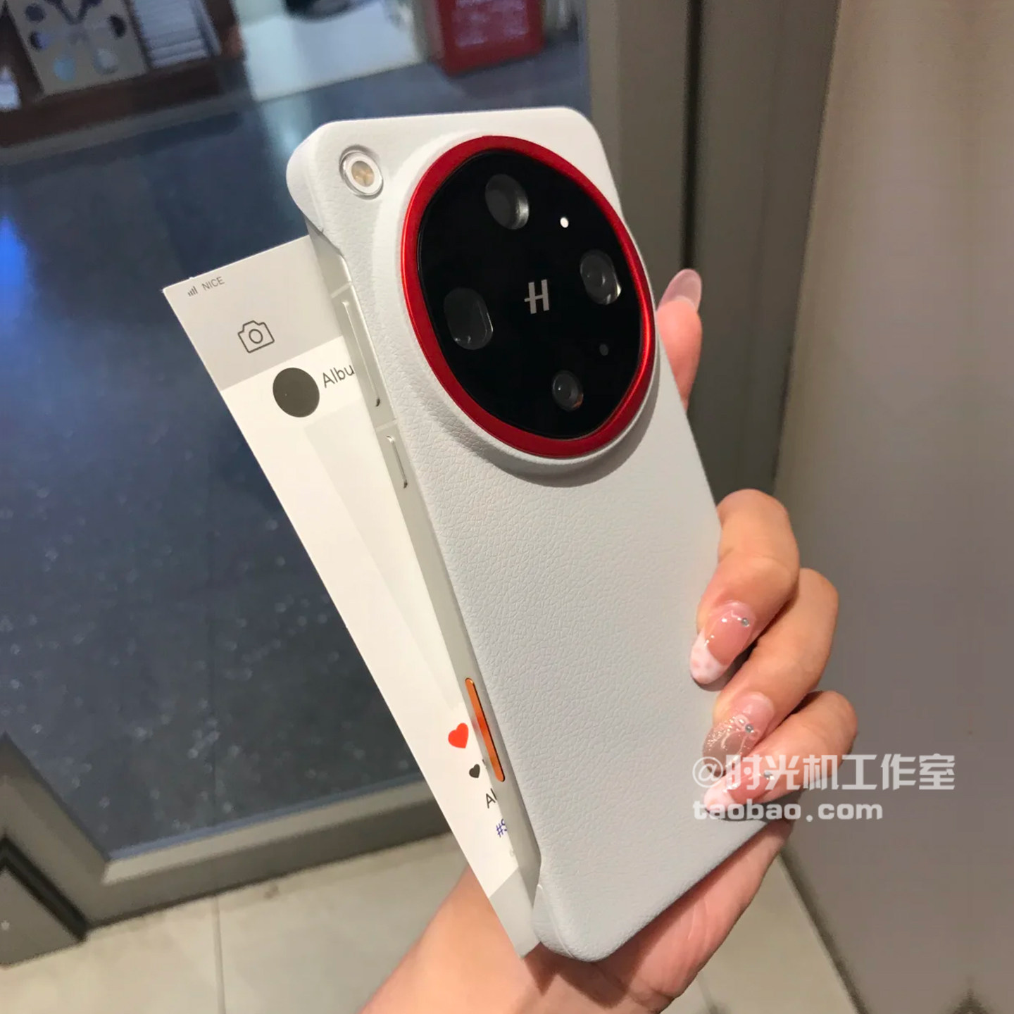 钛灰无边框素皮纹磁吸充电适用OPPOFindx9Ultra手机壳findx8s+荔枝纹贴皮Reno14Pro磨砂抗指纹皮质半包散热薄