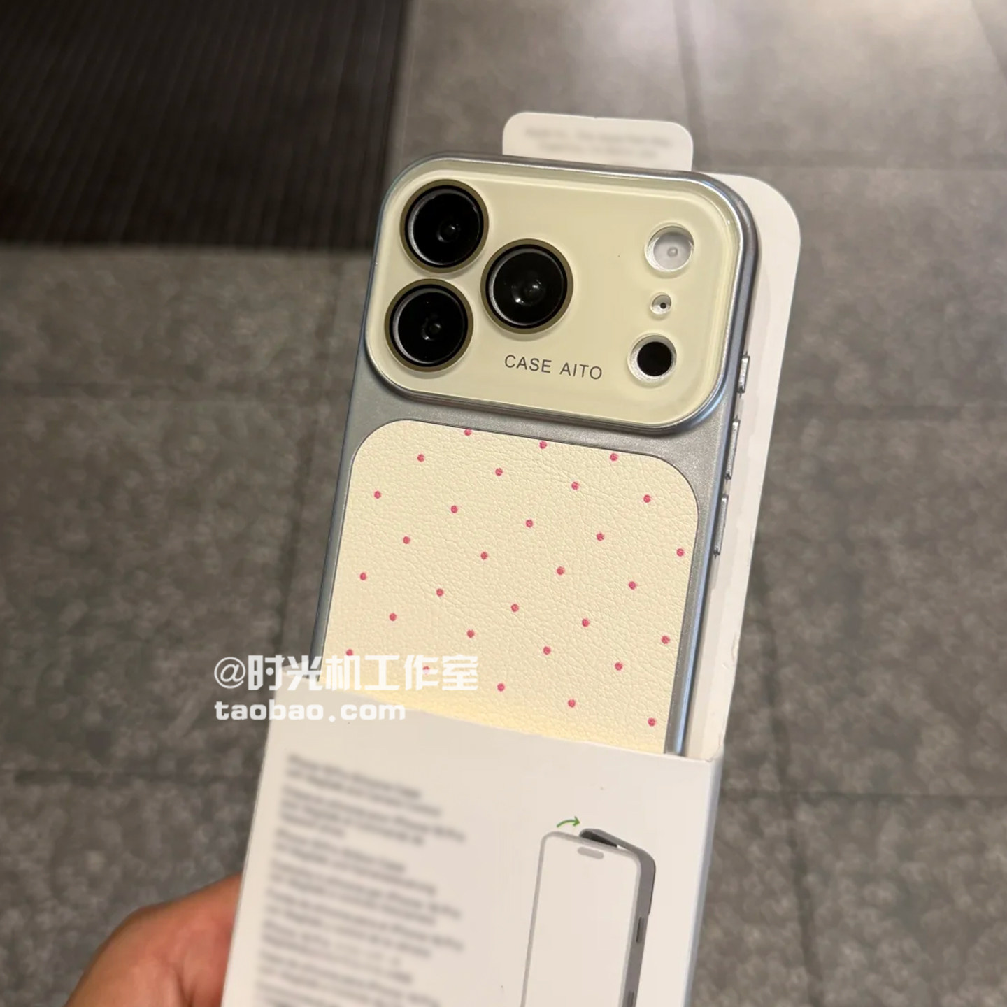 适用iPhone17Pro波点荔枝镜头膜