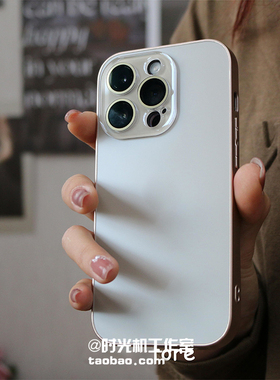 磨砂感ag玻璃14适用小米13pro手机壳11ultra耐磨10s全包红米K70/k60/k50商务note13/12Turbo男k40女INS