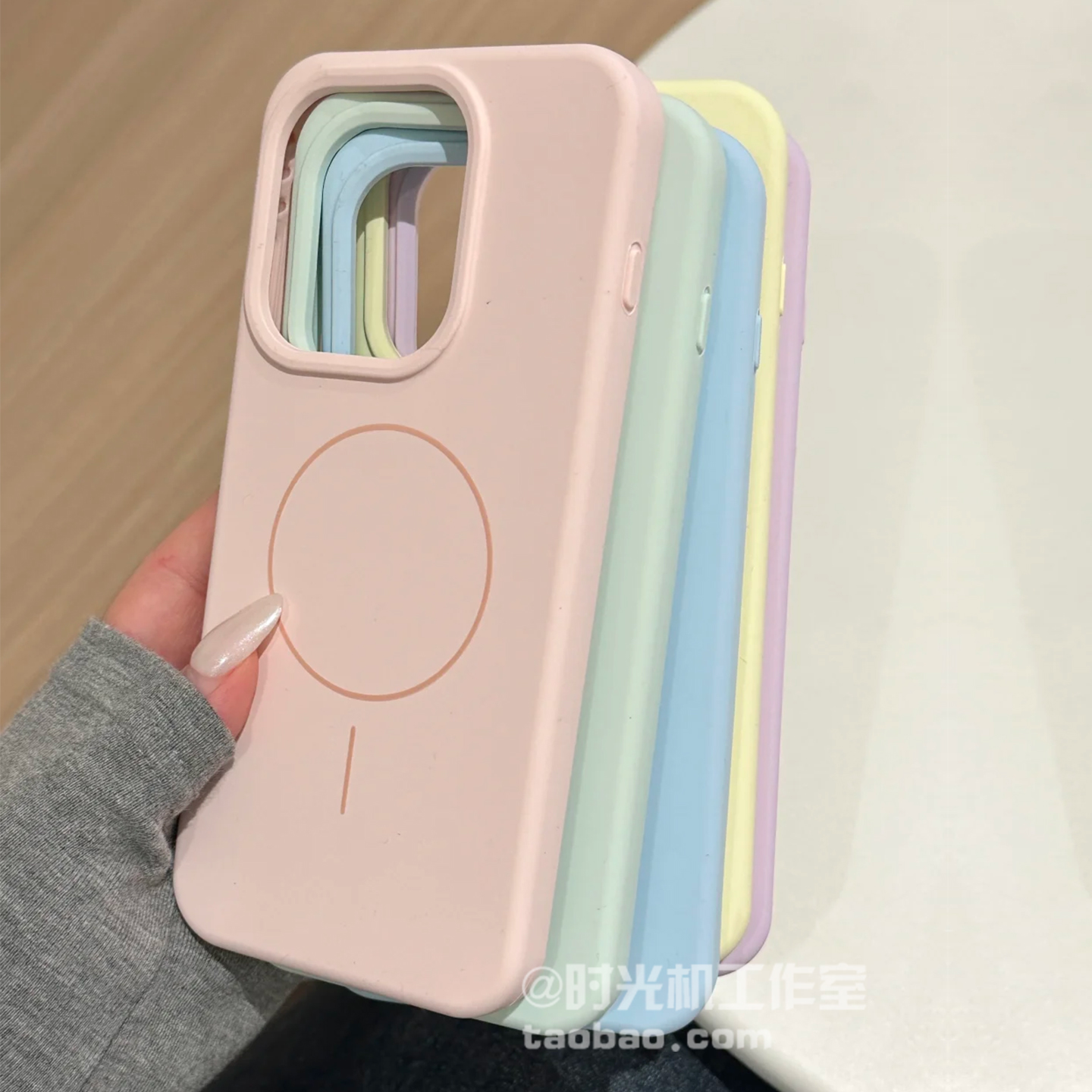 适用OPPOFindx9液态硅胶磁吸硬壳