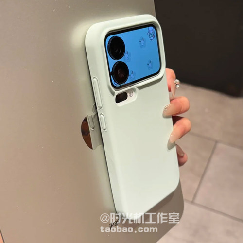 适用小米18Promax耐脏液态硅胶套