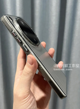 冰透行李箱纹瓦楞适用OPPOFindx8Ultra手机壳X8S+透明X9/X8Pro硬壳X7/X6光面Reno14男女一加13T保护套Ace5p薄