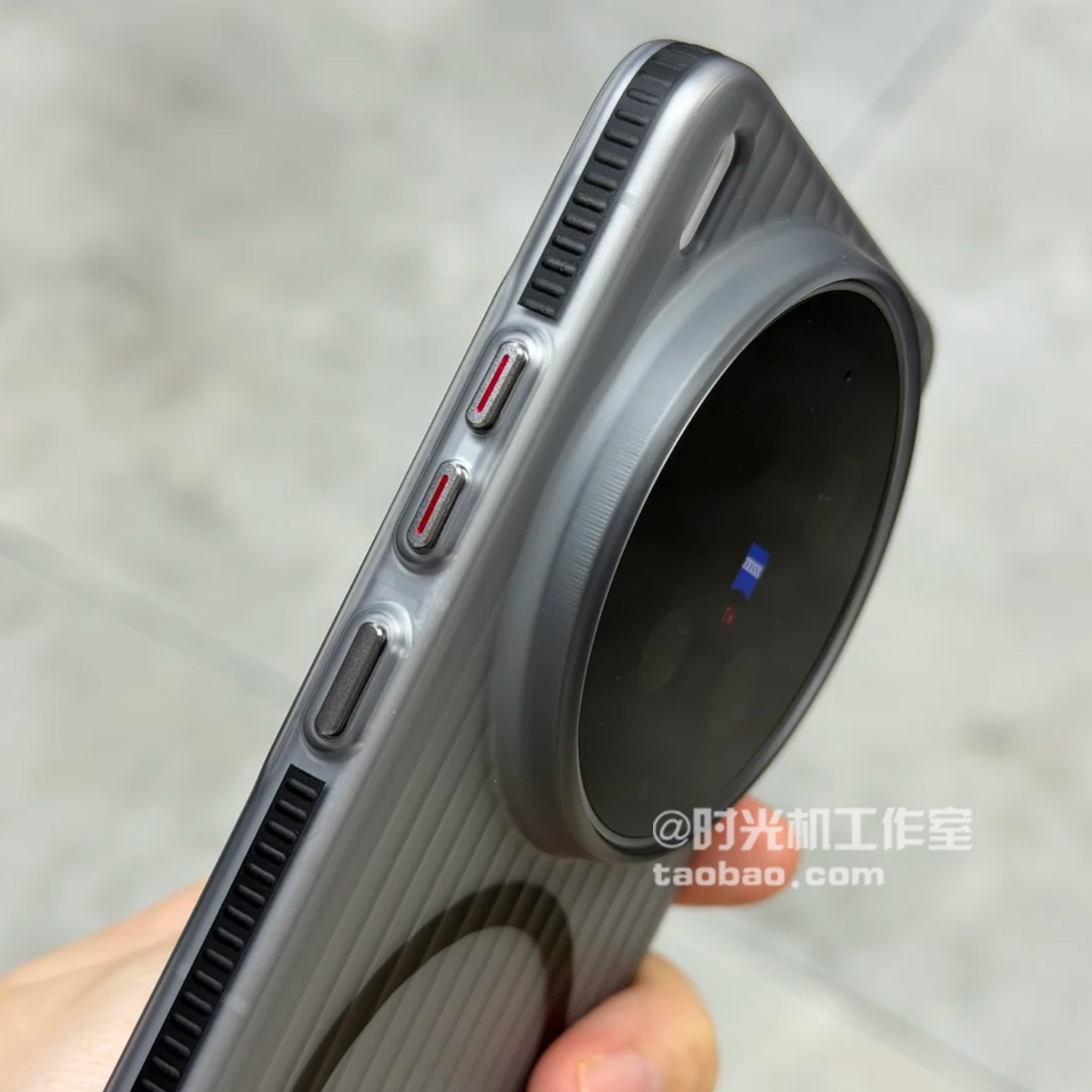 侧边条纹防滑边适用vivoX300Ultra手机壳X300s冰雾透明瓦楞磁吸壳X200Promini肤感防指纹IQOO15/13硬Neo11套s