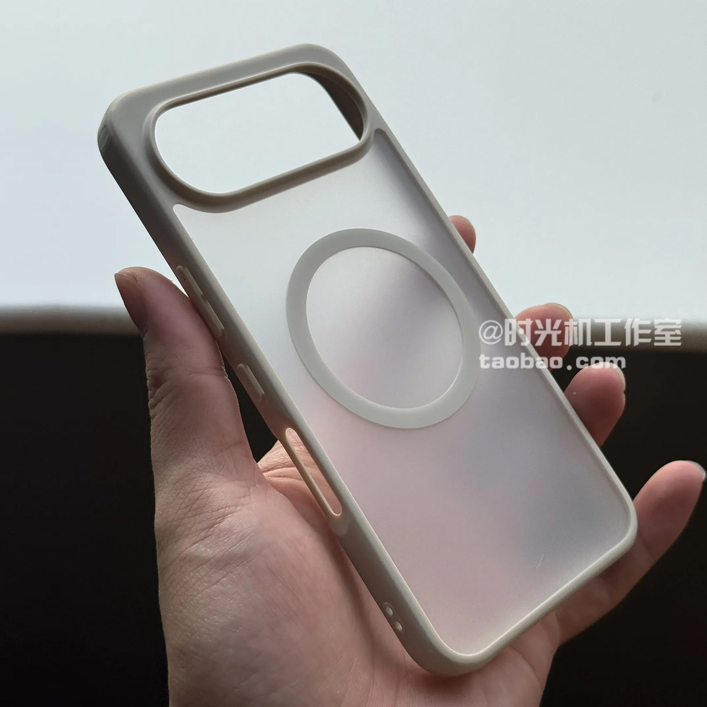 高档钛灰磨砂透明护甲磁吸壳适用荣耀500手机壳500Pro抗指纹保护套高级感撞色边简约男士女大孔全包边防摔新+