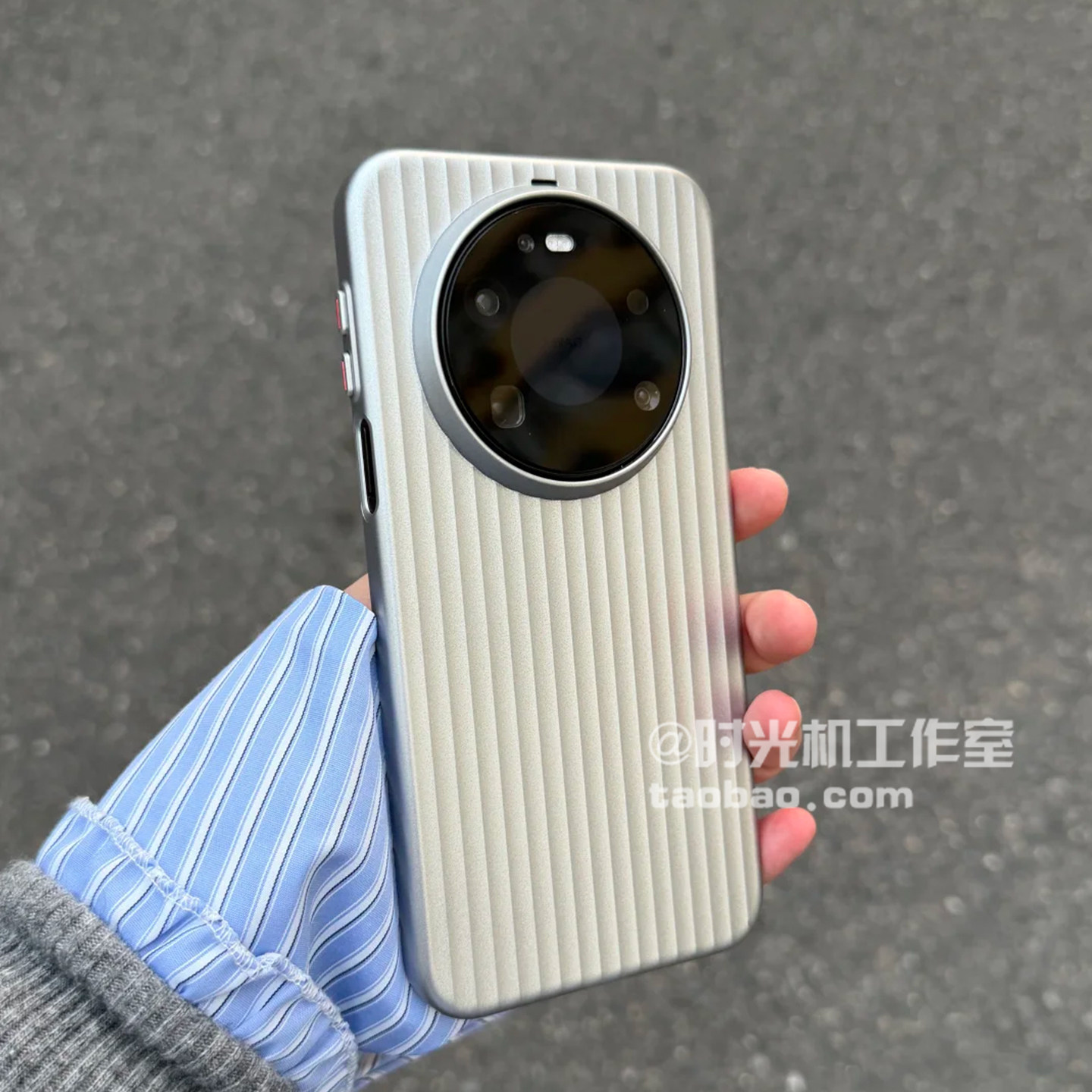 适用华为Mate80银3.0淬炼瓦楞壳