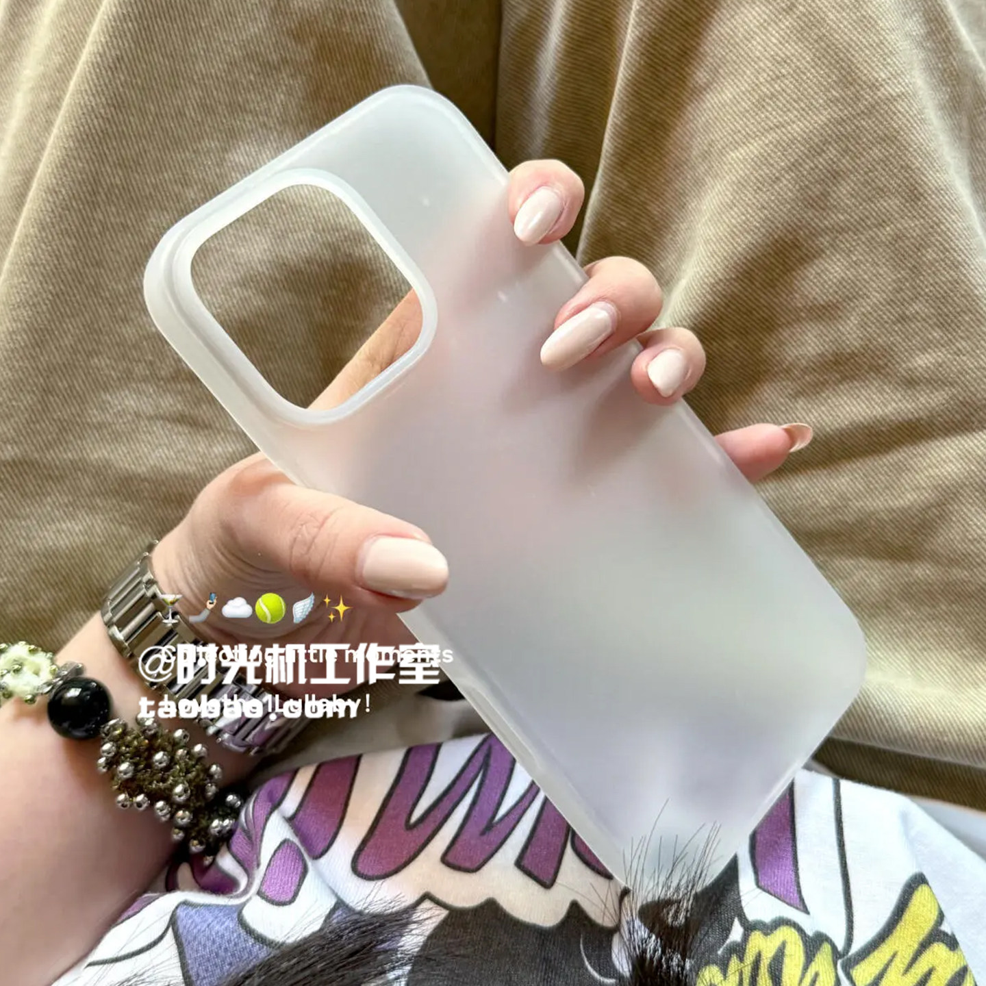 适用iPhone苹果17透明液态硅胶套