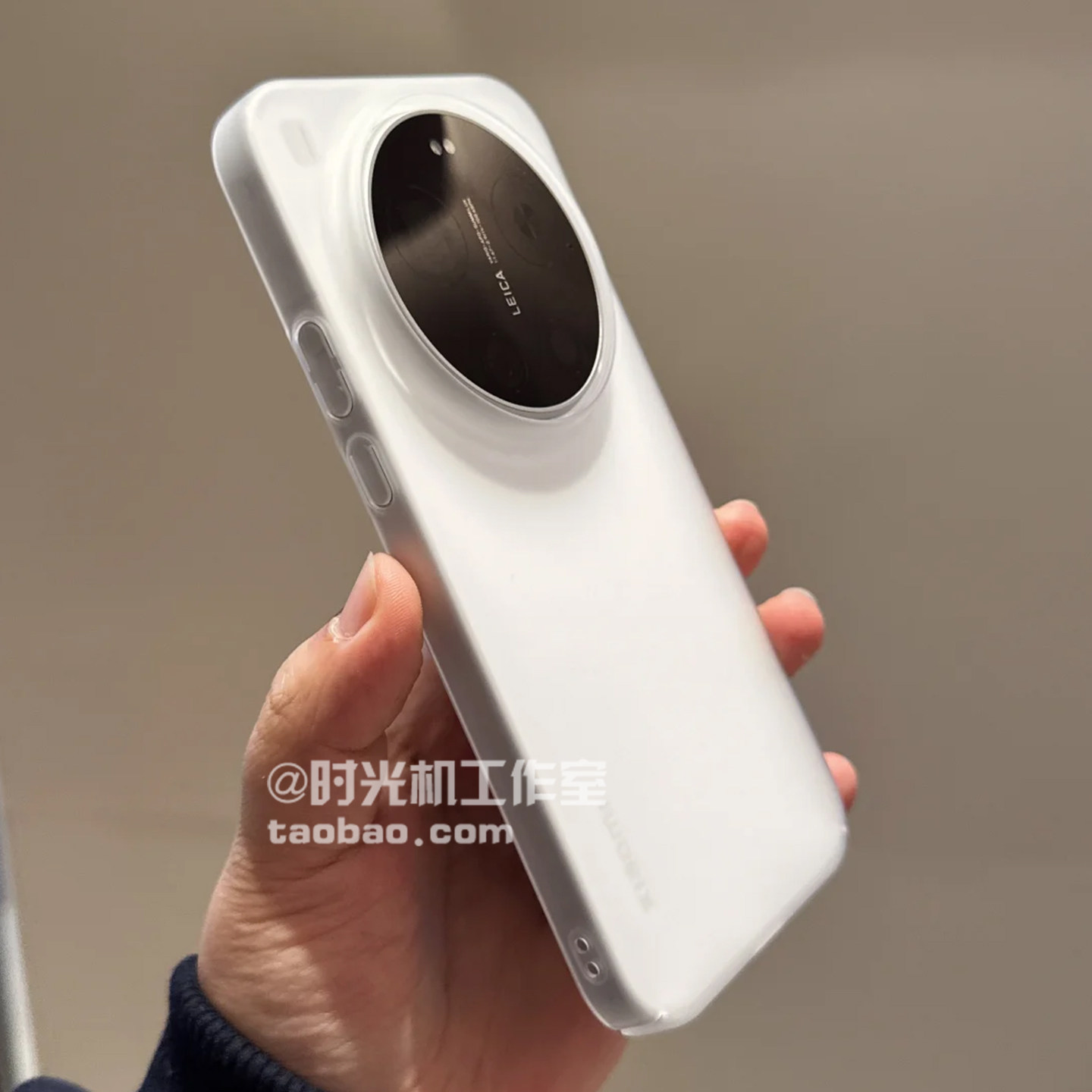 极简磨砂白透明壳适用小米17Ultra手机壳17Promax保护套mi15/14防指纹PC硬壳13高级感超薄男女新款全包边情侣