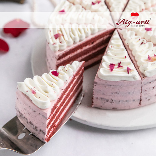 草莓之爱蛋糕动物奶油甜品下午茶