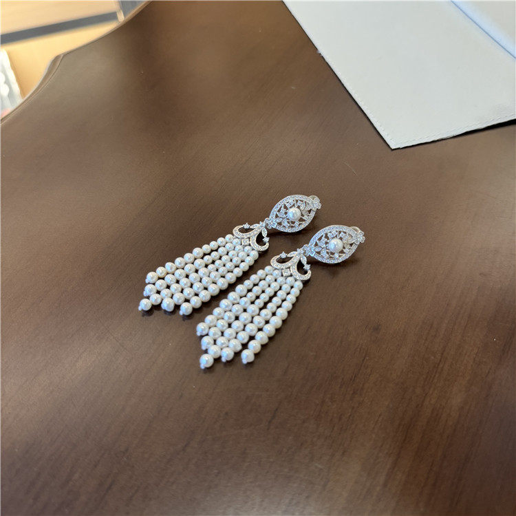 天然淡水珍珠流苏耳环925纯银镶嵌小众设计高级感轻奢耳饰显脸瘦,珠宝/钻石/翡翠,耳饰,淘宝优惠券,粉丝福利购,淘宝优惠卷