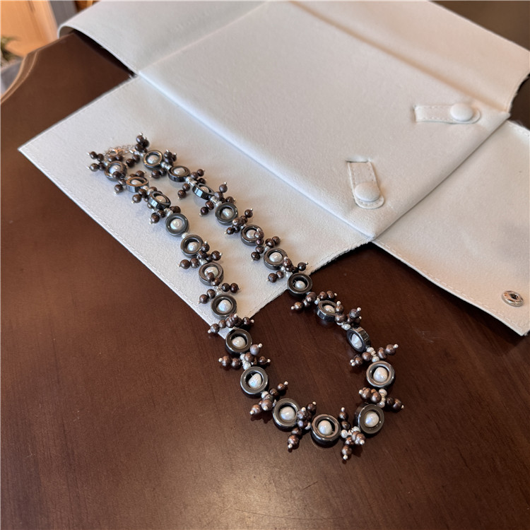 天然淡水珍珠项链个性时尚首饰女