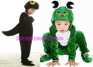 儿童青蛙动物舞台表演服少儿动物造型服装童话剧课本小蝌蚪找妈妈