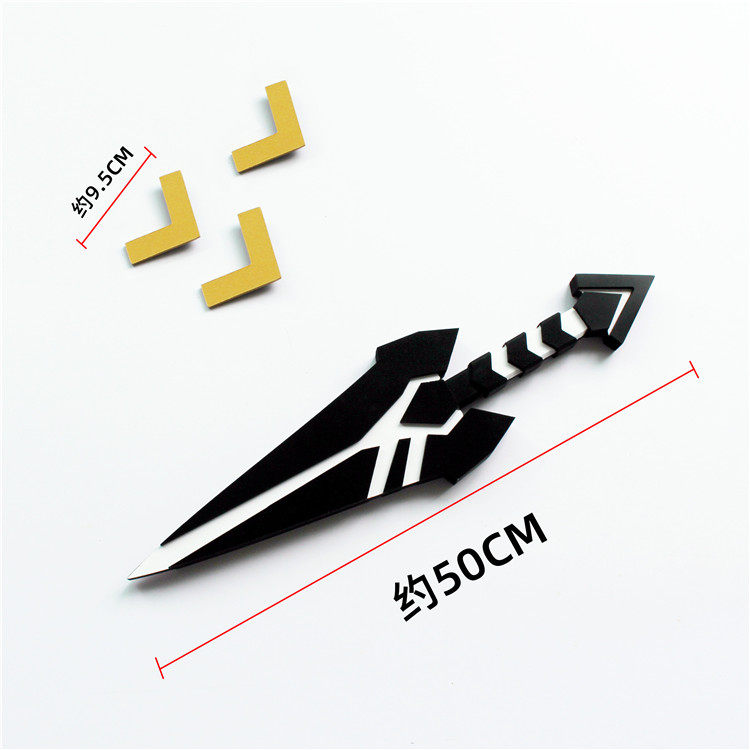 凹凸的世界神近耀武器忍者苦无头饰匕首cosplay道具服