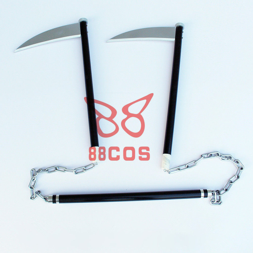 天狼sirius the jaeger 尤里 三节棍 武器镰刀cosplay道具定制