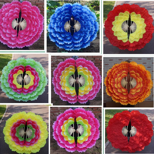 厂家直销节日开场舞蹈扇子成人