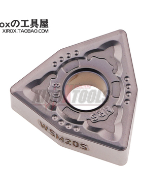 瓦尔特/Waterl数控车刀片WNMG080408-NRS WSM20S高温/钛合金R0.8