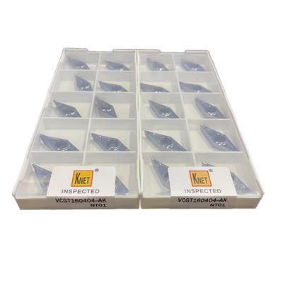 KNET数控铝用刀片VCGT160402/110304-AK NT01尖刀精车车床车刀片