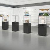 珠宝柜首饰展柜陶瓷玉器产品展示柜玻璃柜台高档博物馆玻璃展览柜