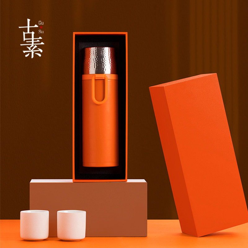 古素中式不锈钢保温杯伴手礼定制图片