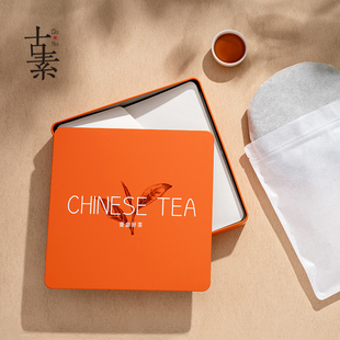 茶叶包装盒铁盒高端福鼎白茶寿眉老白茶班章普洱茶饼礼盒空盒定制