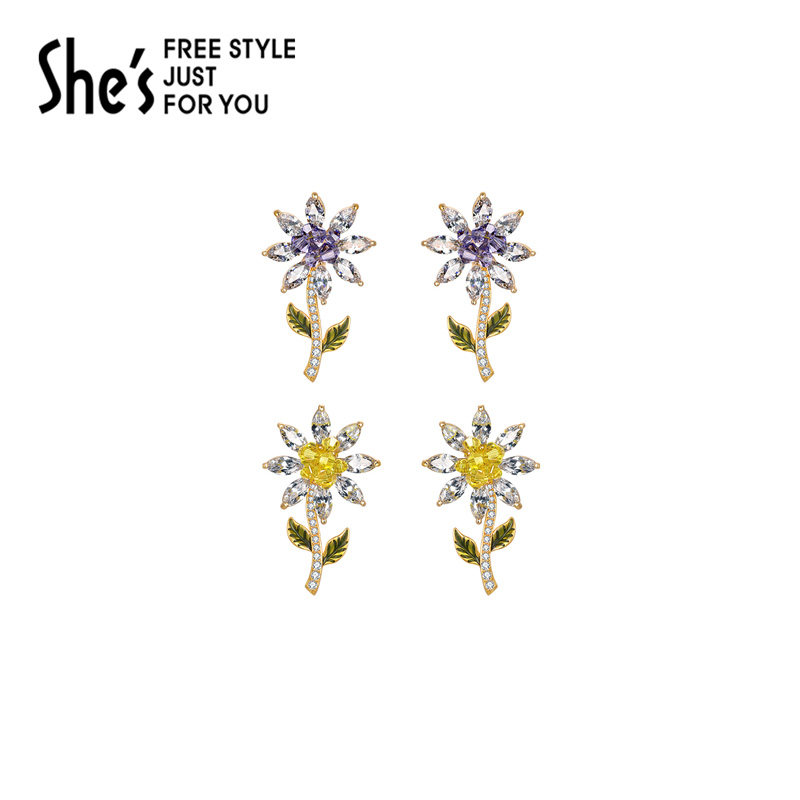 直播间专享shes茜子莫奈花园睡莲光迹原创小众设计轻奢滴油耳环,饰品/流行首饰/时尚饰品新,耳钉,淘宝优惠券,粉丝福利购,淘宝优惠卷