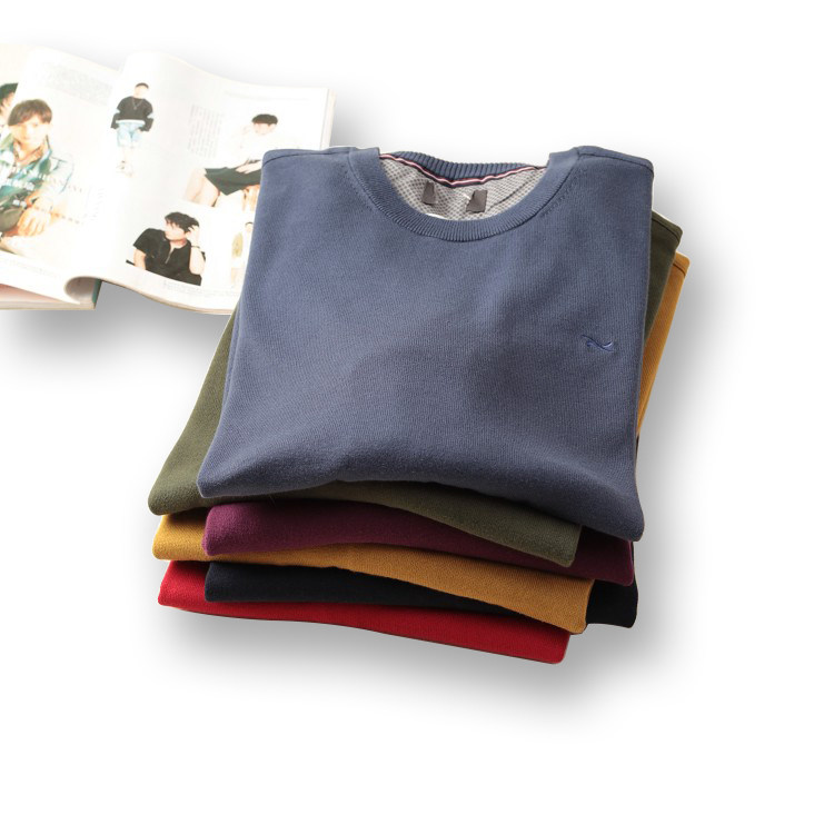 清货 德国高端 奢华长绒纯棉圆领长袖套头针织衫男 适合160-210斤,男装,针织衫/毛衣,淘宝优惠券,粉丝福利购,淘宝优惠卷