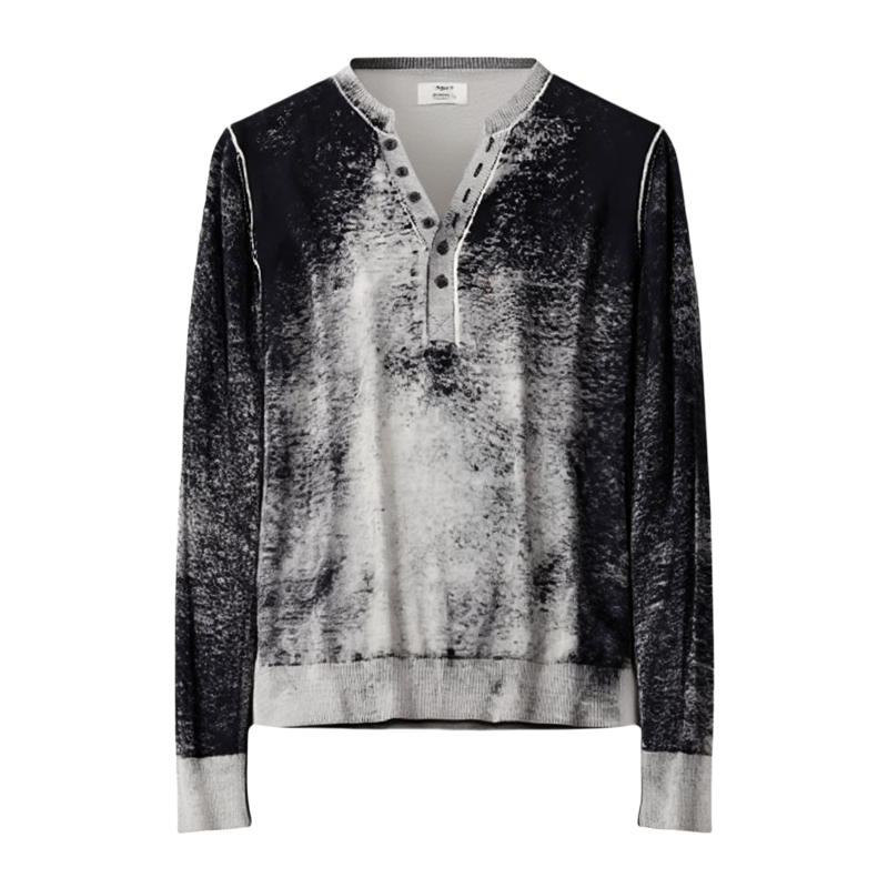 外贸工厂尾货法国纯棉男士针织衫