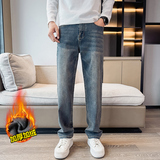 加绒加厚 秋冬美式弹力微宽松做旧蓝直筒牛仔裤男183P65加绒P75,男装牛仔裤,星座1102, 加绒加厚 秋冬美式弹力微宽松做旧蓝直筒牛仔裤男183P65加绒P75,男装牛仔裤,星座1102,