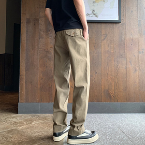 抖音 美式可调节水洗破坏耐磨直筒做旧休闲牛仔裤男 K1006P65,男装牛仔裤,星座1102