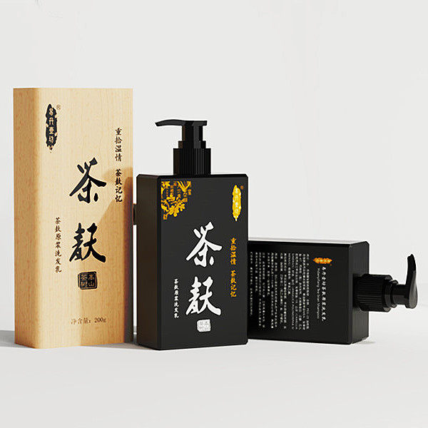 易丹医坊茶麸洗发水正品无硅油原浆茶枯茶夫茶籽变黑套装官方广西