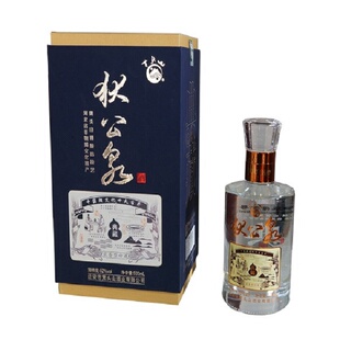 典藏52%vol浓香型白酒特价 贯头山古井新品 500ml 瓶狄公泉 包邮