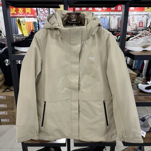 吉P正品女厚款棉服休闲时尚运动户外防风保暖上衣外套J242184814